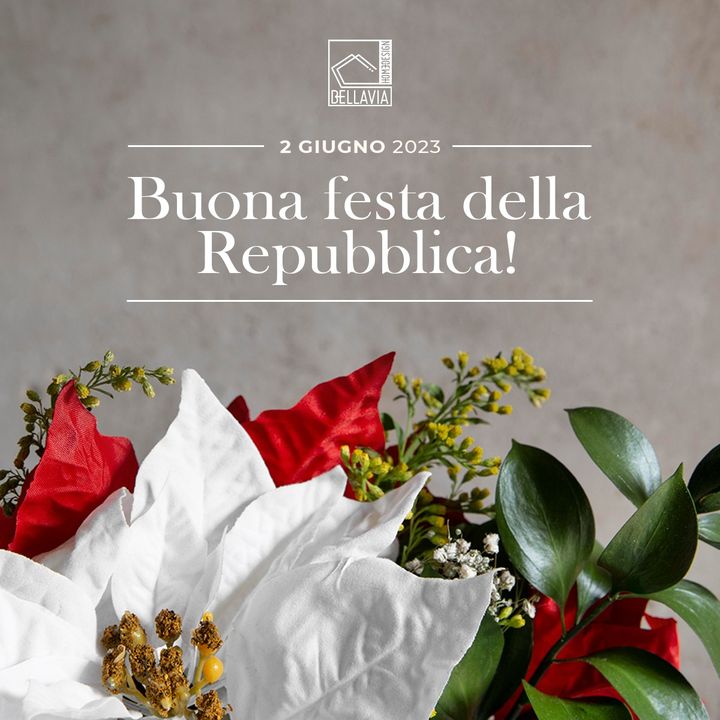 Auguriamo a tutti una buona festa della #Repubblica!

#festadellarepubblica #repubblicaitaliana #2giugno